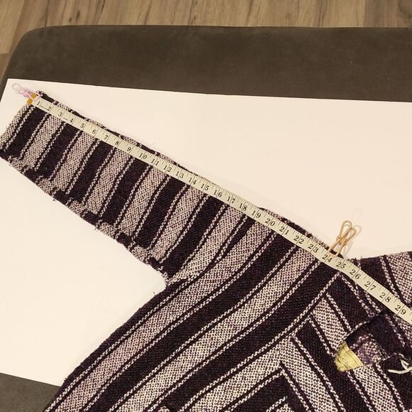 Black Canyon Men's Purple And White Baja Hoodie "Drug Rug" Medium - Picture 7 of 7